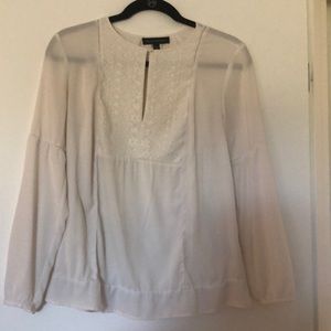 Banana Republic blouse white